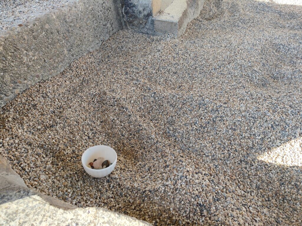 博石館の宝石探し体験