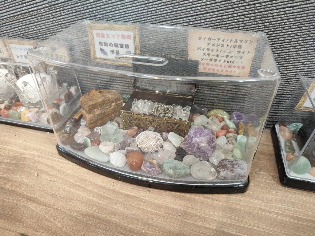 オアシスパーク宝石探し洞窟エリアのカギでもらえる景品
