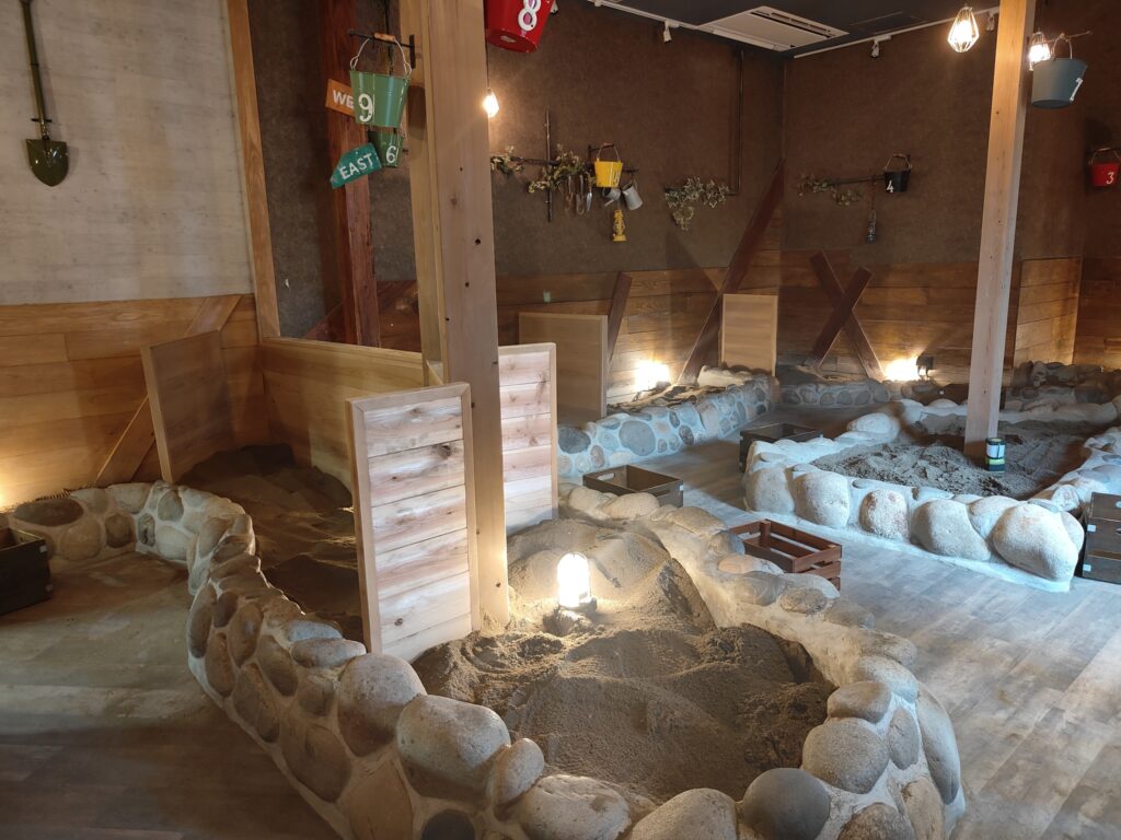 オアシスパーク洞窟エリア
