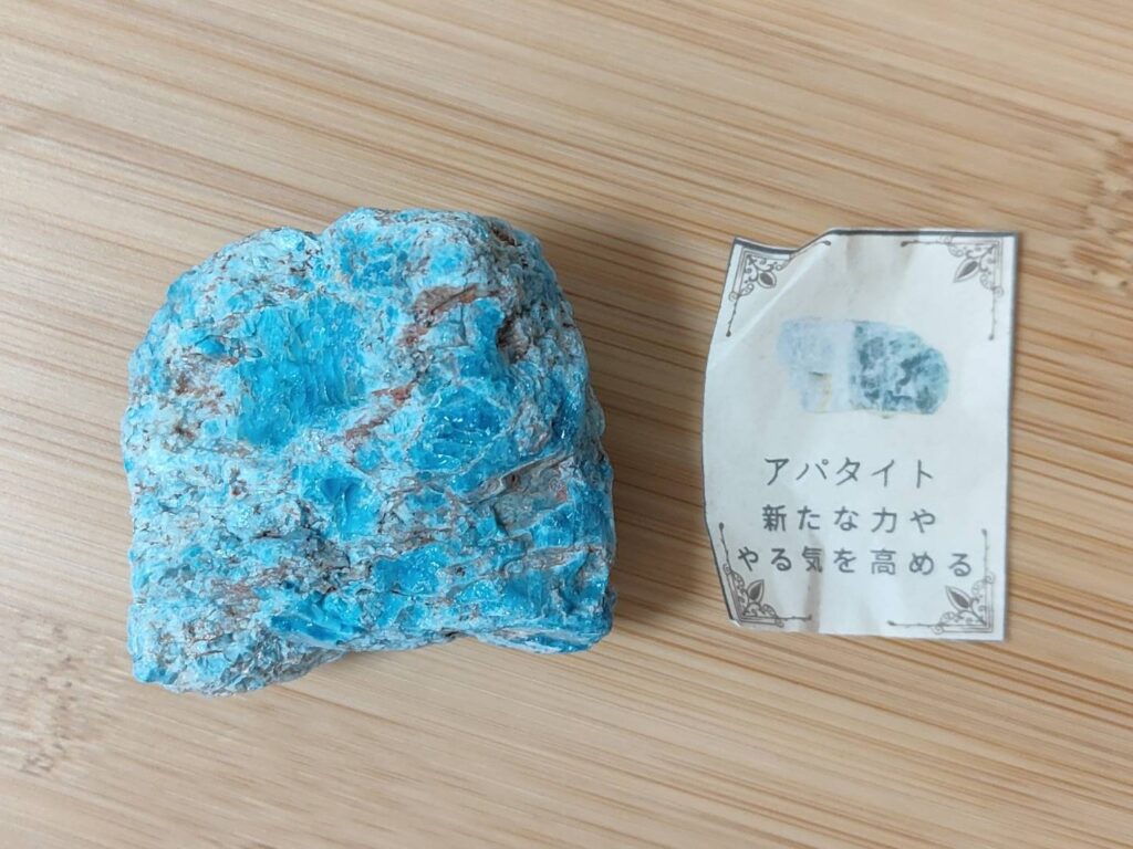 オアシスパーク洞窟エリアのカギでもらえたアパタイト