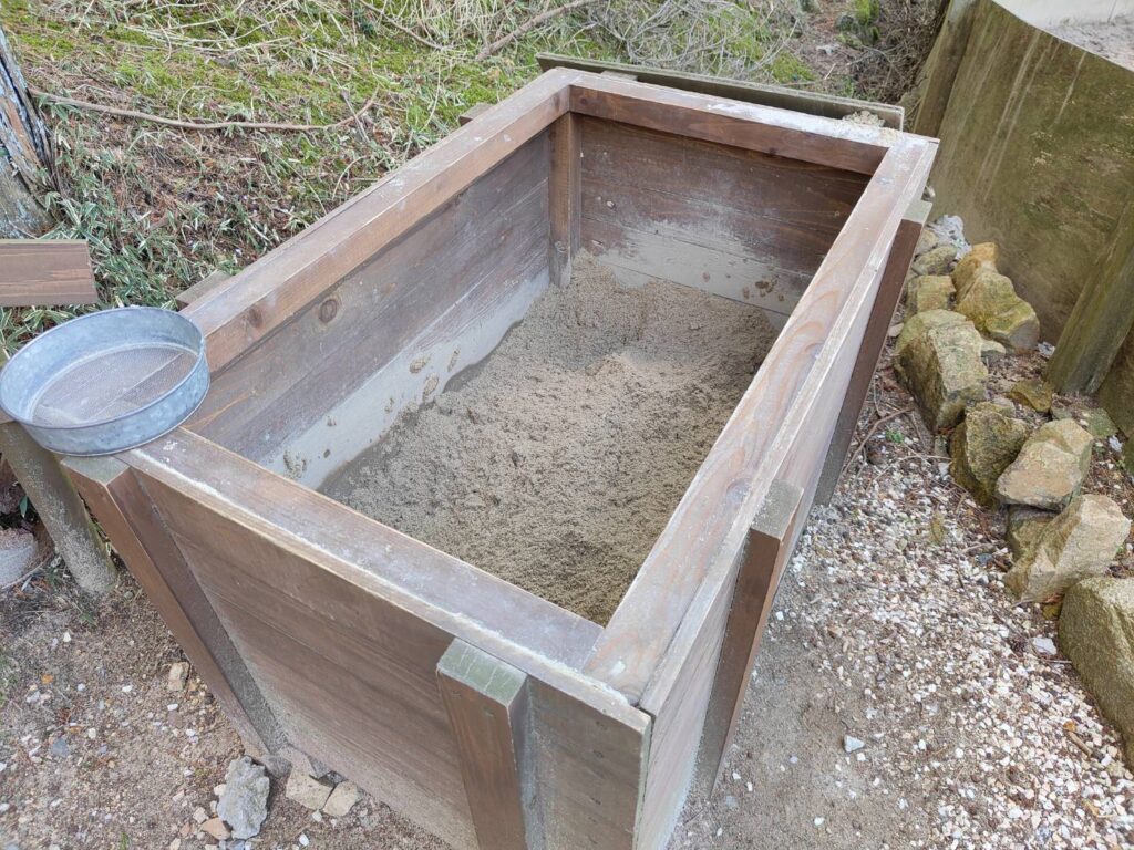 六甲山牧場の宝石探しゴールドラッシュパークのトロッコ