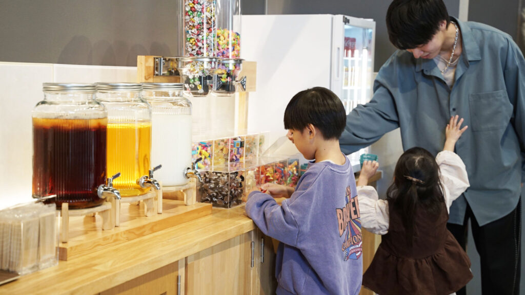 「RC & CAFE」ドリンクバー